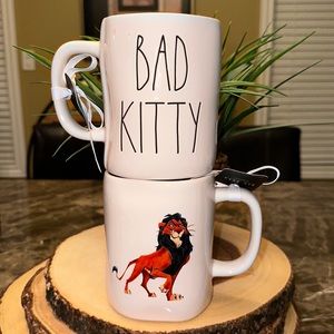 Rae Dunn/Disney Villains BAD KITTY mug. One double sided mug.